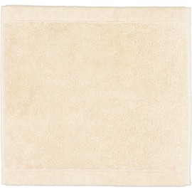 Cawö Home Handtücher Life Style Uni 7007 beige - 370 Seiflappen 30x30 cm