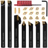 21-Piece Indexable Lathe Turning Tool Kit - 5/8 (16mm) Shank