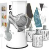 Cambom Rotary Cheese Grater Hand Crank Cheese Shredder for Fresh