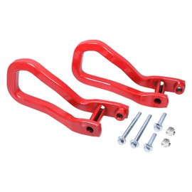 Front Tow Hook Replacement for GMC Sierra 1500 2019-2022 in Red Car Tow Hook Ring Front Lower Bumper Trailer Ring Steel Alloy 84280203