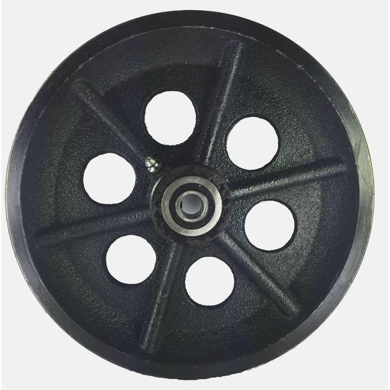 Sliding Barn Door Cast Iron Wheel Kit 8" X 2"