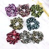 WHITE FANG ZA038 Women's Scrunchie Hair Rubber Leopard Pattern Leopard