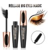 Black Waterproof Mascara, HOUSN 4D Mascara with False Eyelash Effect,