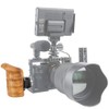 NICEYRIG Wooden Handle Grip with ARRI Rosette for Camera Cage
