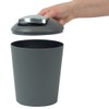 Kela 22272 Small Swing Lid Bin, 1.7 l, Plastic, Marta,