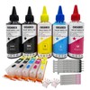COCADEEX 580XXL Ink Refill Kit Replacement for Canon PGI-580XXL CLI-581XXL