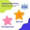 Better Sour Pomegranate Apricot Gummy Stars Candy - 10 Pouch