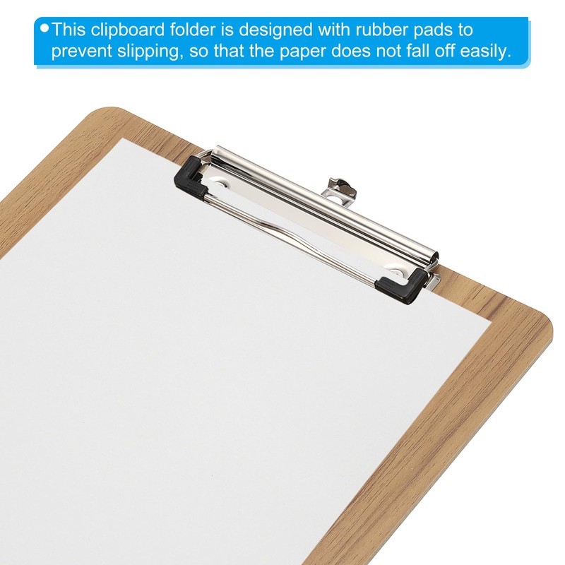 PATIKIL 8.9 x 6.3 inch Wooden Writing Board, A4 Letter