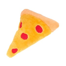 ZippyPaws – Juguete de peluche con emojiz Squeakie – rebanada de pizza, paquete de 3