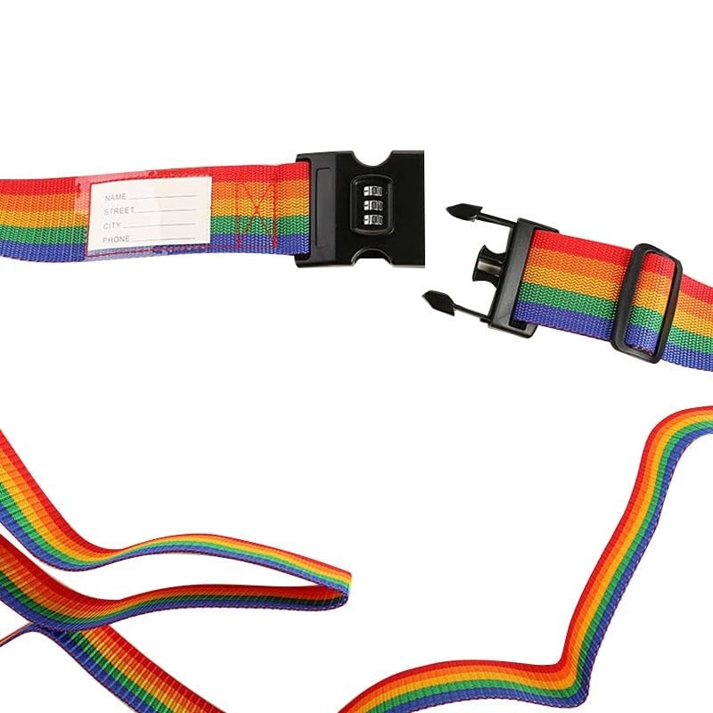 Luggage Strap Code Password Travel Suitcase Secure Lock Safe Nylon