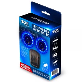 SDX LED 2" Neodymium Tweeter with Sound-Lighting Control Box - LET-1715