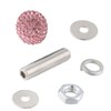 Lunsom License Plate Screws Kits, Bling Car Tag Plate Frames