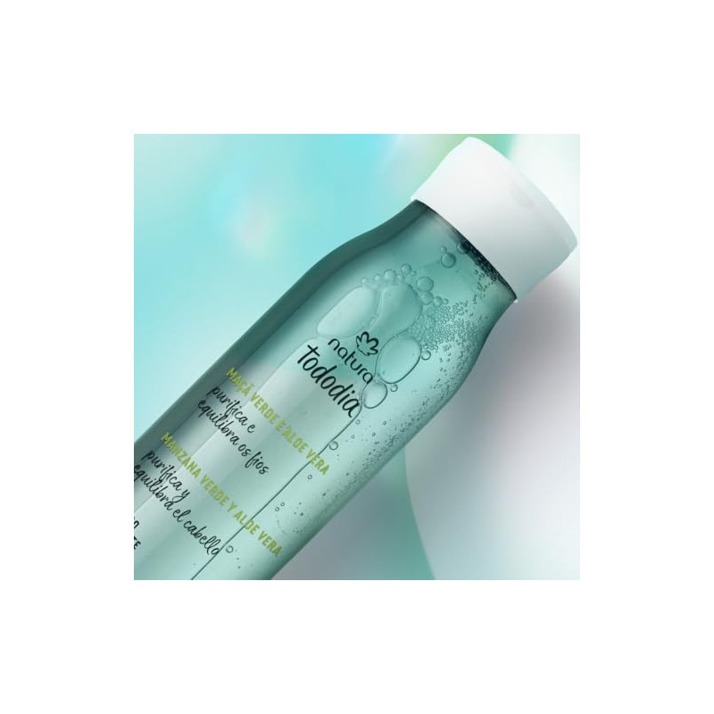 Natura Tododia Shampoo Hidratante Manzana Verde y Aloe Vera