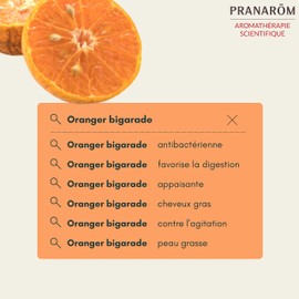 Pranarom Orange Bitter, 0.3 fl oz (10 ml) (PRANAROM Chemo Type Essential Oil)