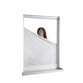 Set of 3 Pollen Protection – Liner Allergies – Pollen Protection Net 130 X 150 cm with Fittings – White