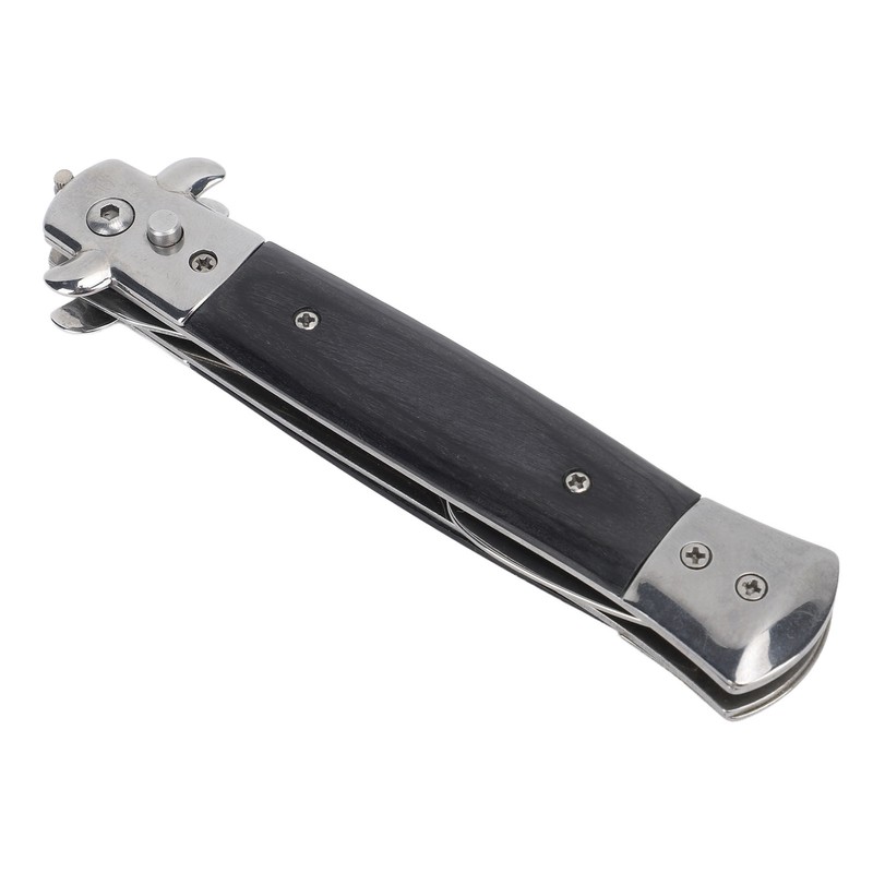 Folding Spring Fork Reusable Stainless Steel Automatic Foldable Spring Fork