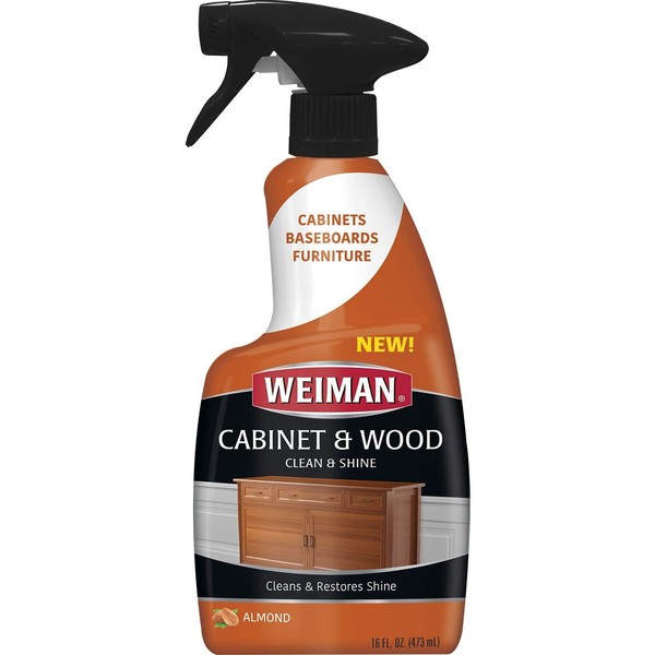 Weiman Wood Cleaner and Furniture Polish Spray - 16 Fluid Ounce