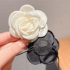 xdlhghe Flower Cord Necklace for Women Leather Black White Cute