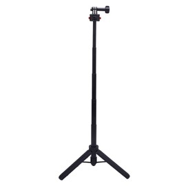 Extendable Tripod with Magnetic Mount, Height Adjustable, Selfie Stick Tripod for Sports Cameras & Smartphones, Portable & Lightweight, Aluminum Alloy