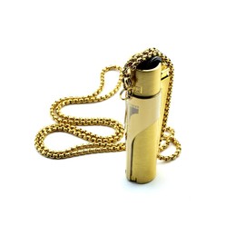 Kasher’s Lighter Necklace with Lighter Tool - Lightweight & Multipurpose Accessory with Chain for Lighters - Suitable to use as Pipe Cleaner, Cutter, or Multi-Tool Lighter Case
