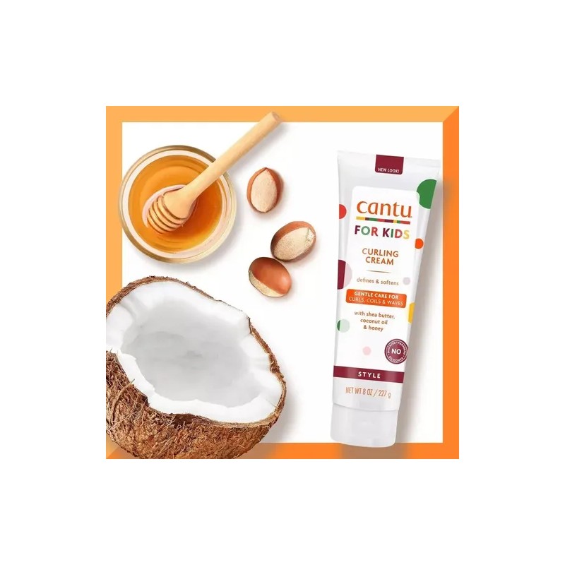 Cantu Kids Crema Rizadora Con Manteca De Karité 236ml