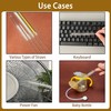 CIDYAUST Straw Cleaner Brush Extra Long 12 Inch, Pipe Cleaner