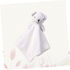 Totority 2pcs Plush Toy Towels Towls Comforter Teething Comforter Blanket