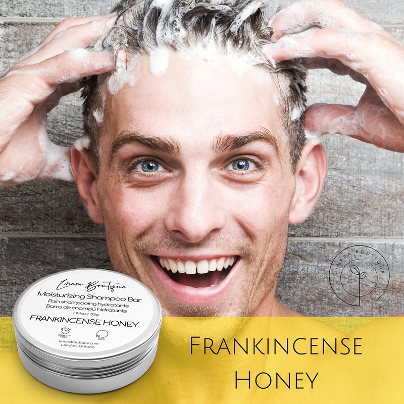 Shampoo Bar Moisturizing and Deep Cleaning (Honey)