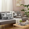 Sander Cushion Cover Fluffy Gang Brown Size 40 x 40