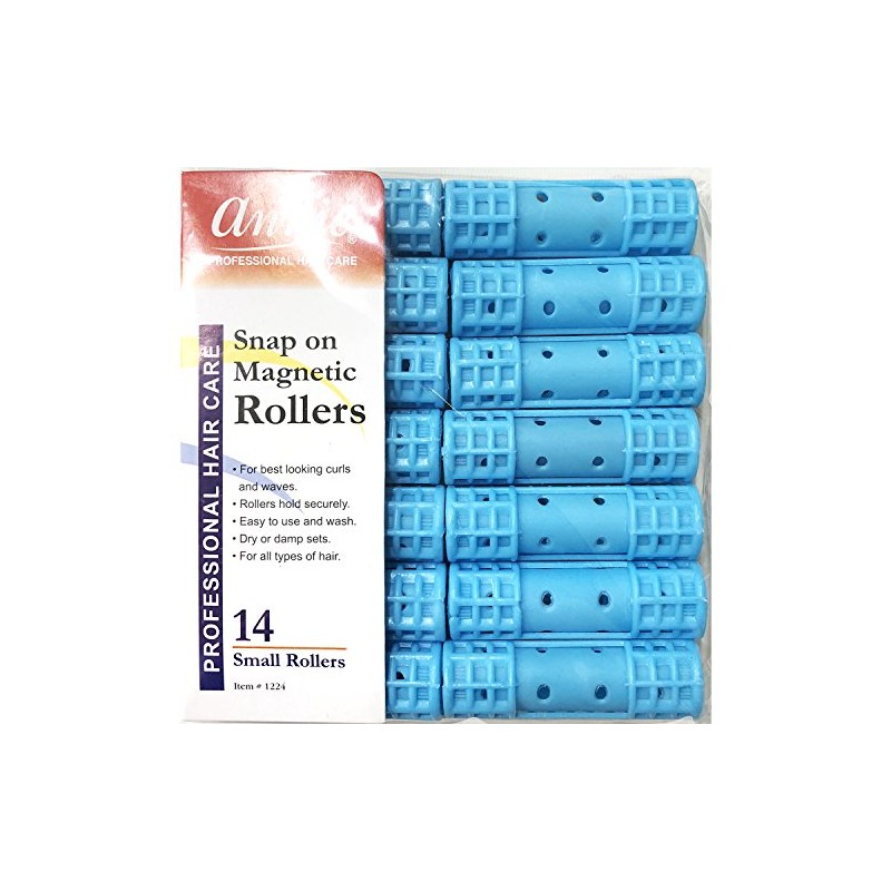 Annie Snap on Magnetic Rollers #1224, 14 Count Blue 1/2