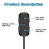 ARGB Controller Remote for ARGB Splitter, SATA Power RGB Fans