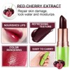 BINGBRUSH Cherry Color Changing Lipstick Queen,Moisturizer Long Lasting Lip Care