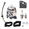 Carburetor Repair Kit Replacement for Honda GX25 GX35 Trimmer Engine