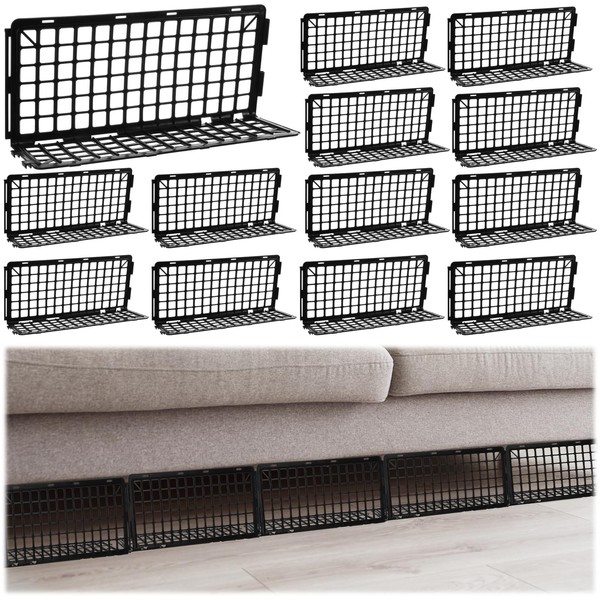 Treela Treela 12 Pcs Under Couch Blocker for Bed Toys
