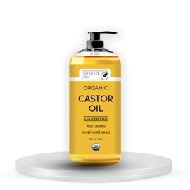 The Hollytree Organic Castor Oil 15.87 fl.oz (450ml)