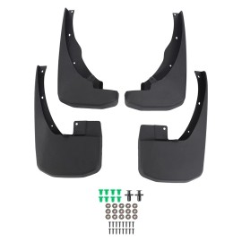Unbranded 4x Mud Flaps Splash Guards Mudguards For Nissan Frontier 2005-2015 Pickup 4-door