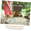 ORFOFE Chick Standing Rack Chicken Hen Rooster Perch for Poultry