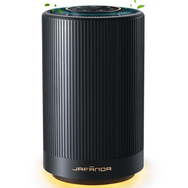 Jafanda Air Purifiers for Dorm Room Home bedroom,H13 True HEPA Coverage 450 sqft,22 dB Portable Air cleaner,Effectively Remove Pollen Dust and Odor to Prevent Seasonal Air Diseases,Night Light