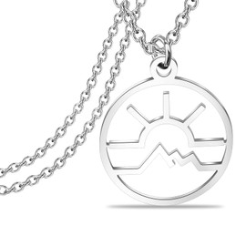 KEYCHIN Inspired Gift Canadian TV Series Jewellery Amy and Lou Fans Gift Ranch Necklace