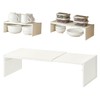 Kitchen cabinets and Counter Shelves Layered Shelves,Cupboard Organizer,Store and Increase
