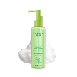 INTOPOP Facial Cleansing Foam, Foaming Face, Cleansing Foam, Sebum Care, Pore Care, Clean Face, Face Wash, Skin Care, Clean Feel, Lime