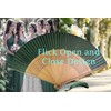 GFM® Bamboo and Silk Handheld Folding Chinese Hand Fans for