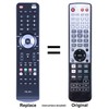 PZL WJ55350 Replacement Remote Control fit for Yamaha Soundbar YSP-3000
