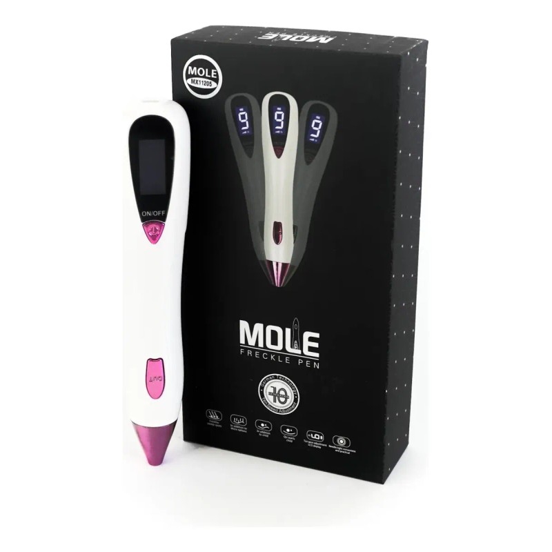Mole Plasma Pen Electrocauterio Elimina Verrugas Puntas
