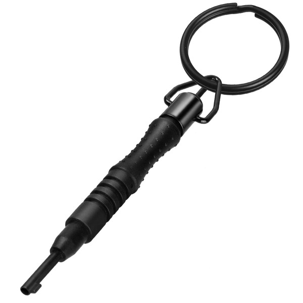 JOTOVO Round Swivel Key, Universal Cuff Key with Detachable Keyring