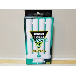 Panasonic Twin Fluorescent Lightbulb 4-Piece Flat Bridge