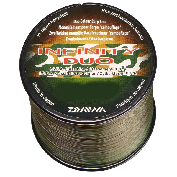 carp monofilament daiwa infinity duo camo 12988127