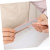 Minkissy 4pcs Portable Nail Files for Manicure Sturdy Nail Trimming