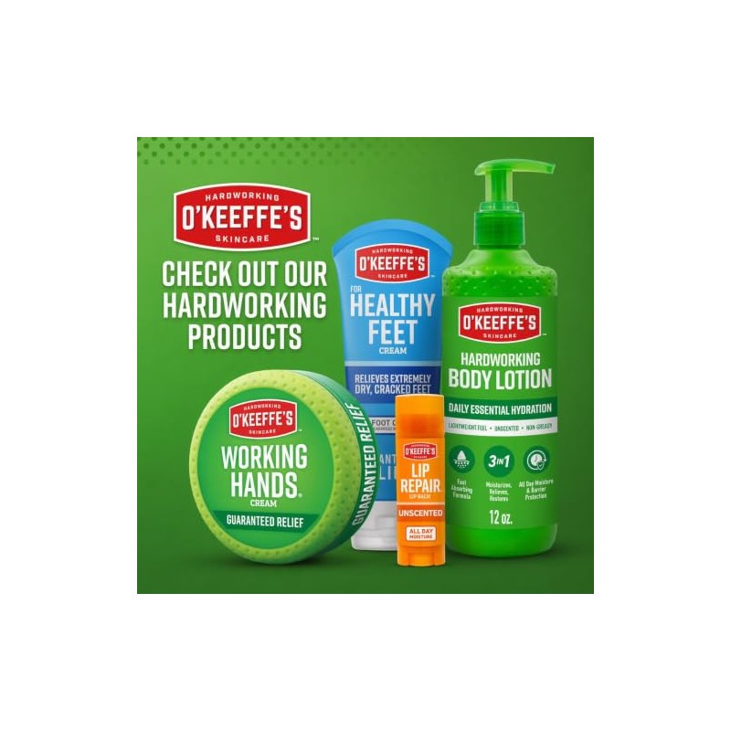 O'Keeffe's Set de Cuidado: Manos, Pies y Labios con Cereza