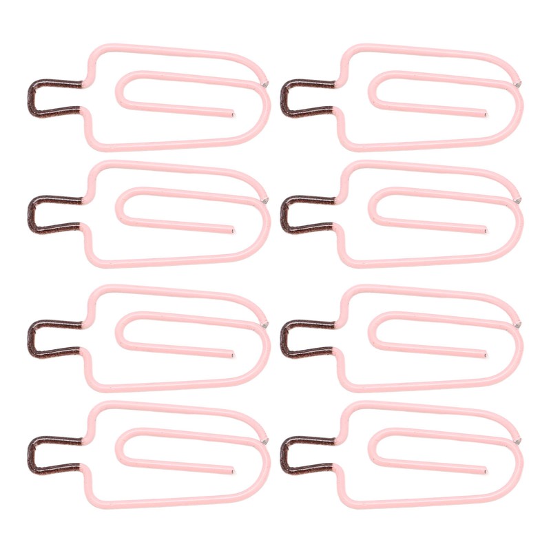 100PCS Ice Cream Paper Clips Metal Funny Cute Paper Clamp